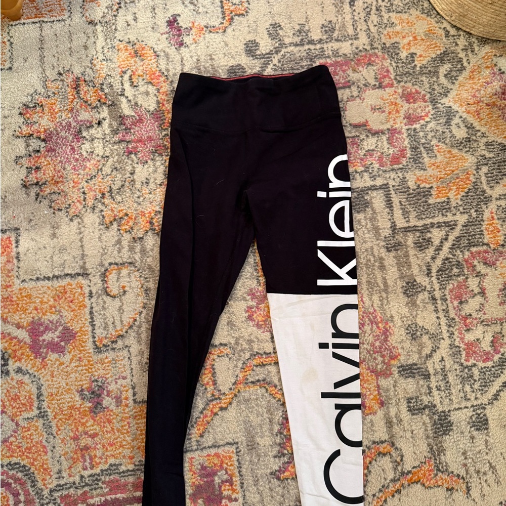 Calvin Klein Performance Black and White Leggings